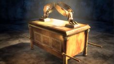 an animated image of two doves on top of a chest with the words,