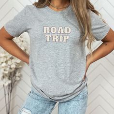 Road Trip Tee Shirt Idea Rv Trip, Drinking Team, Travel Tees, Rv Travel, Friends And Family