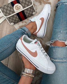 Nike sneakers, Court Legacy Next Nature, Shoe Crush, Casual Sneakers Nike Court Legacy, Abercrombie Jeans, Nike Sneaker, Closet Goals, Nike Shoes Women, Bum Bag, Gucci Belt, Crazy Shoes, Dream Shoes