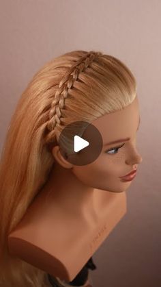 🇺🇦Olya Pobigailo🇺🇦 on Instagram: "Scissors waterfall braid 💦
My New girl Laura arrived to me from @limage_gmbh store. Blond girl with freckles and beautiful face 😍 best choice for learning and filming tutorials. 
Also I have present for you, it's promo code - olga10 .
Use it on L'image store to save the money 💰 
Here you can buy Laura or any other beautiful mannequin  head :
https://www.limage.de/en/laura

#hairtutorial #hairstyle #mannequinhead" Blond Girl, Freckles Girl, Waterfall Braid, Mannequin Head, Mannequin Heads, Blonde Girl, New Girl, Diy Beauty, Hair Tutorial