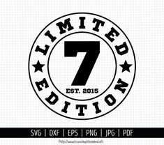 the logo for limited production 7