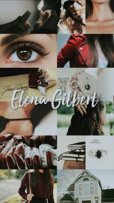 a collage of photos with the words ceena gilbertt