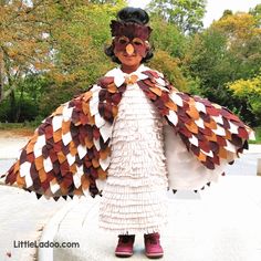 Diy Owl Costume, Owl Costume Kids, Phoenix Costume, Diy Owl, Owl Mask, Owl Costume, Owl Dress, Easy Diy Costumes