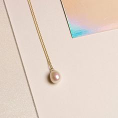 We’re picky about our pearls. Our collection of modern-feel pearl pieces takes your grandmother's favorites and incorporates them into the latest trends, interpreted from our NYC-gal perspective. These gem-quality pearls are freshwater cultured beauties, set in solid gold that won't tarnish or flake. We may have expensive taste, but crazy mark-ups aren’t really our thing. So we balance the best quality and the best price — enough said. 14k Solid yellow gold 9mm x 7mm Oval-shaped freshwater cultu Refined Oval Pendant Necklace For Formal Occasions, Everyday Elegance Pearl Pendant Jewelry, White Pearl Chain Jewelry For Everyday Elegance, Everyday Elegant Pearl Pendant Jewelry, Classic Pendant Drop Necklace For Formal Occasions, Timeless Oval Pendant Jewelry For Formal Occasions, Timeless Oval Pendant For Formal Occasions, Modern Pearl Pendant Jewelry For Wedding, Everyday Luxury Timeless Pearl Jewelry