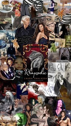 a collage of people and pictures with words on them that say reposte