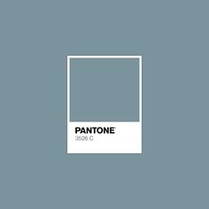 the pantone logo on a blue background