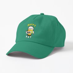 Happy Drink Day - Best Hilarious Gift Idea For Concert Besties Birthday. Dark Season July. Canada Lovable Morning Couple. Munich Volksfest September Oktoberfest. International August Drinking. 4 Frog by awesome-pro007 | Redbubble Running Cap