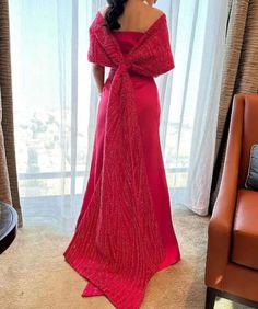 Dreamy Vow Elegant Off Shoulder Fuchsia Arabic Evening Dress with Cape – DreamyVow Arabic Evening Dress, Evening Dress With Cape, Yellow Evening Dresses, Cape For Women, Grey Evening Dresses, Champagne Evening Dress, Dress With Cape, Gold Evening Dresses, Green Evening Dress