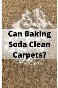 can-baking-soda-clean-carpets Diy Shampoo Recipe, Cleaning Carpet Stains, Baking Soda On Carpet, Carpet Smell, Baking Soda For Hair, Carpet Deodorizer, Baking Soda Benefits