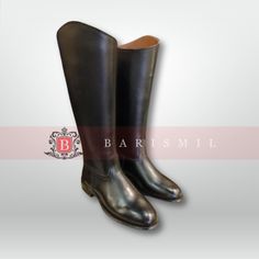 Welcome to Barismil Leathers! 👢 Step into style and functionality with our Handcrafted Black Leather Long Boot. These boots are not just a fashion statement; they are an essential part of any officer's uniform. Crafted with meticulous attention to detail, these boots exude elegance and durability. 🌟Versatile Design: Whether you're into cosplay, horse riding, or simply appreciate high-quality fashion, these boots are a versatile addition to your wardrobe. Made from premium Italian cowhide leath Classic Leather Knee-high Riding Boots, Classic Riding Knee-high Boots, Classic Knee-high Riding Boots, Leather Knee-high Boots For Riding, Classic Black Knee-high Riding Boots, Western Style Moto Boots With Leather Sole For Riding, Riding Boots With Leather Sole And Saddle Shape, Classic Knee-high Boots With Leather Sole For Riding, Leather Waterproof Boots For Riding