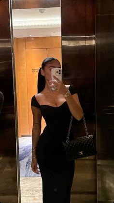 🖤 Long Dresses Outfit, Chique Outfit, Classy Fits, New Years Eve Outfits, Effortlessly Chic Outfits, Looks Black, Classy Casual Outfits, Modest Fashion Outfits, Fashion Mode