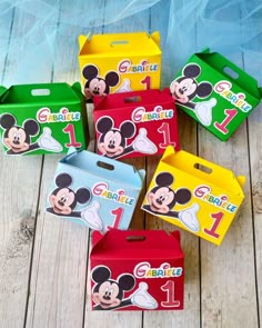 mickey mouse birthday party favors for one year old