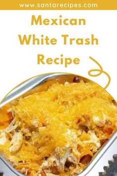 Mexican white trash recipe is an easy and budget-friendly dish that is sure to tantalize your taste buds. This recipe is a combination of flavors ... #Mexican #WhiteTrash #Recipe Chili Recipe Pioneer Woman, Trash Recipe, Popular Side Dishes, Recipe Steps, Snack Mix, Mexican Dishes, Mexican Food, Side Dish Recipes, Lunch Recipes