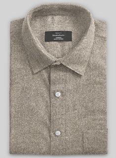 Venture into a stylish trend that incorporates a refreshing aspect in your look with our Vintage Herringbone Brown Tweed Shirt that will offer astonishing comfort.    Perfect for your evening celebrations that classify your style in perfection.  
 
 Pamper yourself, get this shirt made exclusively for you now! Brown Tweed Suit, Tweed Shirt, Herringbone Tweed Jacket, Green Velvet Jacket, Tweed Pants, Purple Suits, Denim Suit, Custom Suits, Brown Tweed