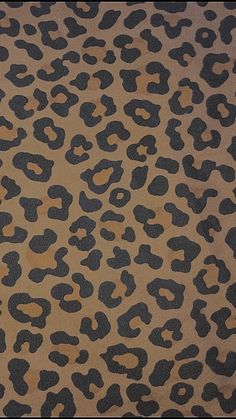 a brown and black animal print fabric