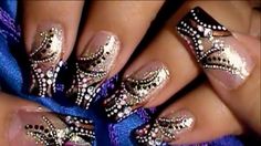 Decoración Mcbling Nails, Real Nails, Glamorous Nails, Long Acrylic, Long Acrylic Nails, Nails Designs, Nails Ideas, Nails Design