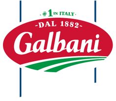 an italian restaurant called galbani in italy, with the name and date on it