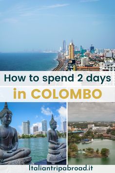 collage of photos with the words how to spend 2 days in colombia