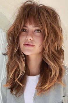 Light Brown Hair Color, Brown Hair Color, Hair Color Light Brown, Long Layered Haircuts, Long Hair With Bangs, Long Layered Hair, Haircuts For Long Hair, Long Wavy Hair, Light Brown Hair