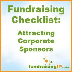 an orange and white sign that says fundraiser checklist recruting fundraiser volunteerers