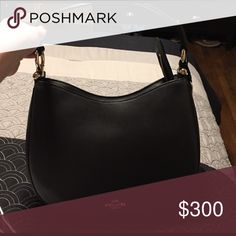 Black Coach purse Black coach purse, excellent condition, used once. Coach Bags Shoulder Bags Coach Purses Outlet, Coach Handbags Outlet, Black Coach Purse, Miroslava Duma, Designer Purses, Authentic Designer Handbags, Hobo Purse, Coach Outlet, Victoria Secret Fashion