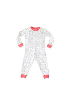 Pink Arabella 2-Piece Pajama Playful Cotton Onesie For Sleep, Pink Cotton Onesie For Pajama Party, Playful Cotton Onesie For Pajama Party, White Onesie For Pajama Party In Spring, Playful White Onesie For Pajama Party, Baby Boy Tops, Baby Lounger, Matching Baby, Girl's Back