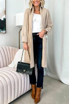 Cardigan Beige, Duster Cardigan, Beige Cardigan, Knit Midi, Fall Harvest, Sweater Cardigan, Fitness Fashion, Sweaters & Cardigans, Ribbed Knit