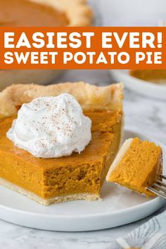 Sweet Potato Pie Southern Sweet Potato Pie, Sweet Potato Pie Southern, Potato Pie Recipe, Leftover Pie, Types Of Pie, Sweet Potato Pies Recipes, Kinds Of Pie, Fall Flavors, Potato Pie