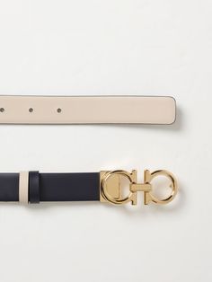 Belt FERRAGAMO Woman color Blue Salvatore Ferragamo Belt, Ferragamo Belt, Blue Belt, Italian Fashion Designers, Italian Fashion, Woman Colour, Belts For Women, Salvatore Ferragamo, Calf Skin