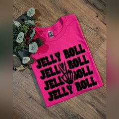 Super Cute Tee. On Gildan Adult Unisex Tee Shirt. Made With Vinyl. Ships Within 3 Business Days. Jelly Roll Shirt Ideas, Jelly Roll Concert Outfit, Jelly Roll Concert, Skull Tee, Concert Shirts, Jelly Roll, Graphic Tee Shirts, Shirt Ideas, Graphic Shirts