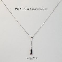 925 Sterling Silver Lariat Necklace, Simple Silver Bar Drop Lariat Gold or Silver Y Necklace, Delicate Minimalist Waterdrop Pendant Necklace ---------------------- -DETAILS- * Material: 925 sterling silver, gold or silver colour * Dimensions: 43+5cm, pendant 1.6*0.3cm ---------------------- -PACKAGING- * All items are packaged nicely and ready to gift in elegant transparent reusable jewellery boxes.   * Gift wrapping with beautiful ribbon add-on available when you check out. -------------------- Silver Minimalist Lariat Necklace, Dainty Silver Teardrop Lariat Necklace, Sterling Silver Drop Lariat Necklace, Silver Minimalist Lariat Necklace With Dangle, Adjustable Silver Lariat Necklace With Drop Shape, Silver Adjustable Lariat Necklace With Drop, Minimalist Teardrop Lariat Necklace Gift, Minimalist Teardrop Lariat Necklace, Adjustable Silver Drop Lariat Necklace