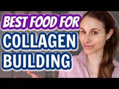 Dermatologist discusses the best foods for collagen production.  The best diet for building collagen and preventing wrinkles.  Are collagen drinks good for y... Collagen Foods, Dr Dray, Yoga Face, Face Regimen, Dr Mandell, Collagen Drink, Face Home