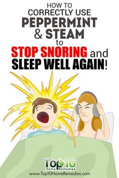 Here's How You Can Stop #Snoring And Sleep Well Again Snoring Husband, Natural Remedies For Sleep, Sinus Drainage, Sleep Facts, Ways To Sleep Better