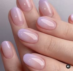 Most Preety Ladies Stones Nail Art Ideas Bride Nails Purple, Uv Gel Short Nails, Pink Gel With Glitter, Pink Powder Acrylic Nails Almond, Clearish Nails, Neutral Vacation Nails Simple, Gel X Simple Design, Sns Nails Spring 2023, Classy Summer Nails Square