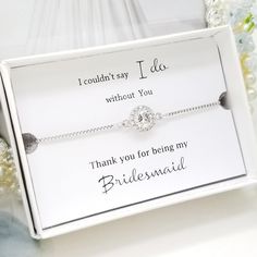 "♥ For Bracelet * Metal Type : Copper + Rhodium Plated * Pendant Size : 1.2 cm( 7/16\") * Material : Cubic Zirconia * Metal Color : Silver, * Bracelet Size: Adjustable for one size ♥ For Gift box or Organza Bag * All of our items include a gift box or Organza Bag for easy gift giving for your friends or for yourself! * Box Size :2\" x 3\", Organza Bag Size : 3.5\" x 4.5\" * Box Color : Kraft Paper color, white box, Silver Box * Organza bag Color : White, Grey, Pink, Champagne, Red, Blue, Navy, L Adjustable Silver Bracelet, Wedding Flats, Bracelet Metal, Jewelry Bridesmaid, Paper Color, Bridesmaid Bracelet, Silver Box, White Box, Be My Bridesmaid