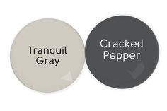 two circles with words that say cracked and cracked gray