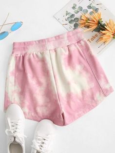 📦FREE Shipping on orders over $80 Style: FashionMaterial: Cotton,PolyesterLength: MiniType: Pull On ShortsFit Type: RegularWaist Type: HighClosure Type: Elastic WaistFront Style: FlatPattern Type: Tie DyeDecoration: PocketsMaterial Stretch: Slight StretchSeasons: AutumnWeight: 0.2800kgPackage: 1 x Shorts Tie Dye Decorations, Shorts And Top, Classic Shorts, Pull On Shorts, Summer Getaway, Women Shorts, Flats Patterns, Fashion Materials, Midi Dress Casual