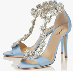 Xyd Party Evening High Heel Shoes Stilettos Wedding Rhinestones Sandals T-Strap Crystal Prom Open Toe Satin Pumps For Women Heel-Height Measurement: Approx. 4 Inches Color: Blue Condition: New With Box, Box May Damaged Size: 9.5 Shoes Featuresparty Shoe, Dress Shoe, Prom Shoe, Clean Shoe Soles, Most Comfortable Heels For Work, Adding Dressy Style To Prom, Party Or Office, Stock No.20d 1-5 Grey High Heels, Crystal Pumps, Jeweled Shoes, Rhinestone Sandals, Satin Pumps, Prom Shoes, Dress Shoe, Evening Shoes