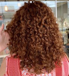 Curly Brown Copper Hair, Harry Potter Hair, Cooper Hair, Growing Out Hair, Curly Hair Inspo, Dyed Curly Hair, Highlights Curly Hair