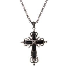 Our necklace showcases a gorgeous cross in octagon crystals and clear petite clear Czech crystal. A lovely accessory and symbol of life and spirituality, the cross necklace is a reminder of our spiritual selves and of the opportunities that faith gives us. Available In Silver Tone Black And Purple Available In 14K Gold Dipped - Crystal Clear Measurements: 18"L x 2.8"H x 1.7"W Comes packaged in a Symbols of Faith gift box Made In USA Symbols Of Faith Jewelry Symbols Of Faith is an inspirational l Channel Jewelry, Symbols Of Faith, Whistle Necklace, Symbol Of Life, Antique Locket, 1928 Jewelry, Faith Jewelry, Crystal Cross, Black And Purple