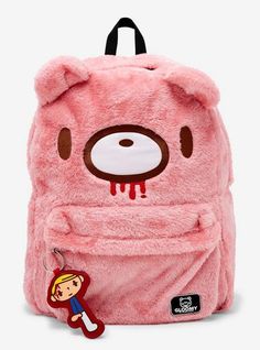 Gloomy Bear Fuzzy Backpack, Gloomy Bear Plush, Cutecore Clothes, Reversible Plush, Fur Design, Hello Kitty House, Disney Dragon, Exploding Kittens