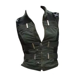 Yelenas Vest, Yelena Belova Inspired Outfits, Yelena Belova Outfit Hawkeye, Yelena Belova Black Suit, Yelena Belova Disneybound, Apocalypse Clothing, Clothes Wardrobe, Style Bundle, Green Vest