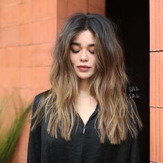 Lady Locks, One Length Hair, California Hair, Blonde Highlight, Hair Ombre, Voluminous Hair, Beachy Waves, Penteado Cabelo Curto, Brown Blonde Hair