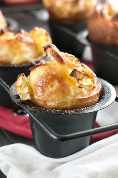 some food is sitting in a pan on a table