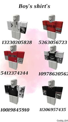 ID brookhaven Roblox Shirt Code, Id Brookhaven, Code Brookhaven, Boys Decal