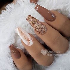 Ombre Nail Design, Marble Acrylic Nails, Nails Short Acrylic, Nails Medium Length, Nails Acrylic Short, Nails Acrylic Coffin, Shaggy Bob