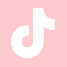 a pink background with the letter j in white on top and bottom half of it