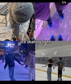 Ice Skating Date, Skating Date, Things To Do With Your Boyfriend, Date Aesthetic, Me And Who, Date Idea