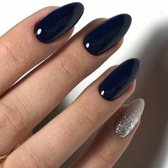 Nail Art One Finger, Event Nails, Nails Dark, Simple Nail Art, Unghie Nail Art, One Finger, Pretty Nail Designs, Simple Nail, Gel Nail Art