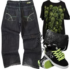 Skater Outfit, Baggy Outfit Ideas, Silly Clothes, 2000s Clothing, Baggy Clothes, 2000s Fashion Outfits, Swaggy Outfits, Really Cute Outfits, Dream Clothes